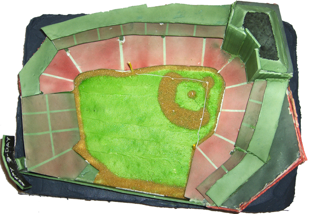 Fenway Park Cake